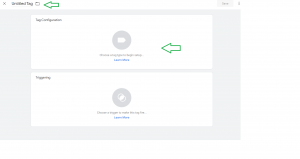Tag Configuration For Google Tag Manager