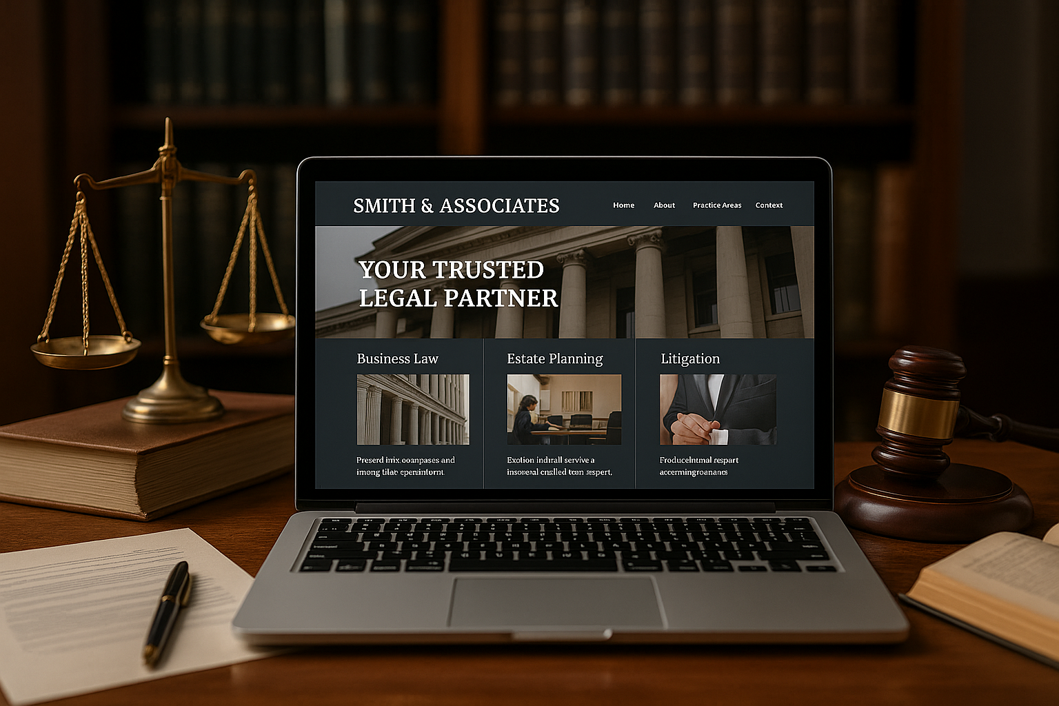 Law Firm Website Design | Canadian Development Technology